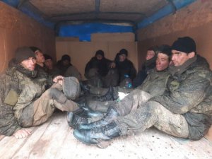 Bir bölük rus əsgəri əsir alındı